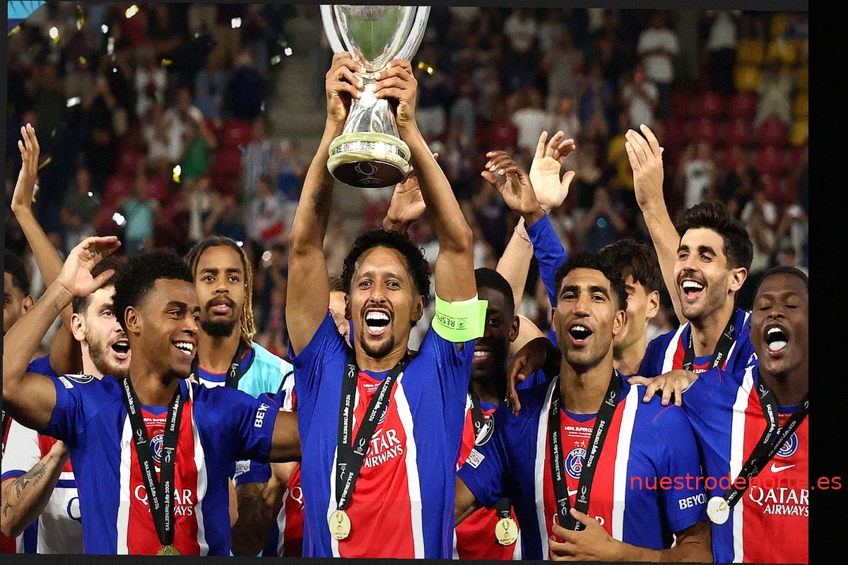 El PSG gana la Supercopa de Europa y logra otro histórico 'back-to-back' europeo