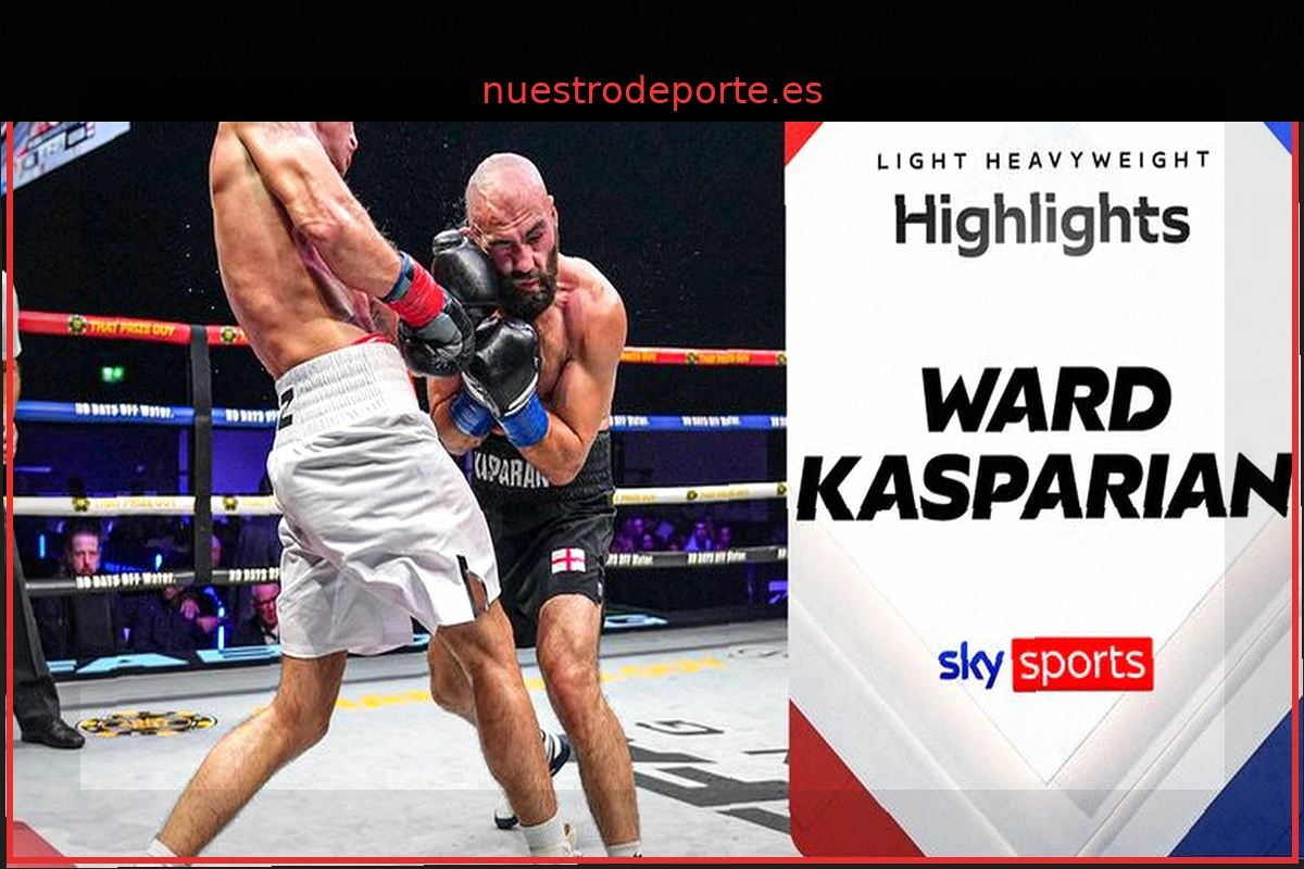Joe Ward recupera su carrera con una valiente victoria sobre Kasparian