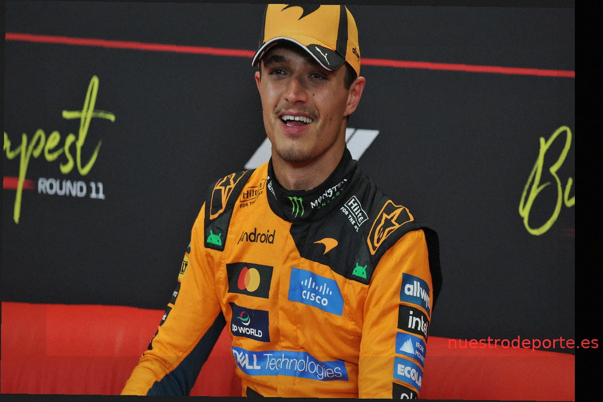Lando Norris revela un cambio significativo en su estilo de pilotaje en la F1