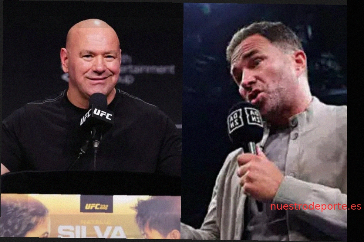 Disputa por la promoción de Fury vs. Joshua: Dana White y Eddie Hearn se cruzan acusaciones
