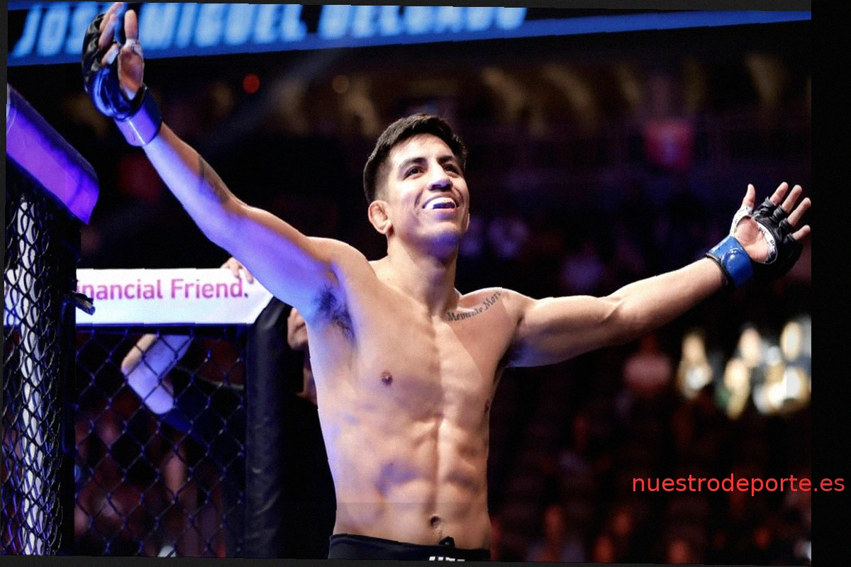 José Delgado promete un nocaut espectacular contra Jean Silva en Noche UFC