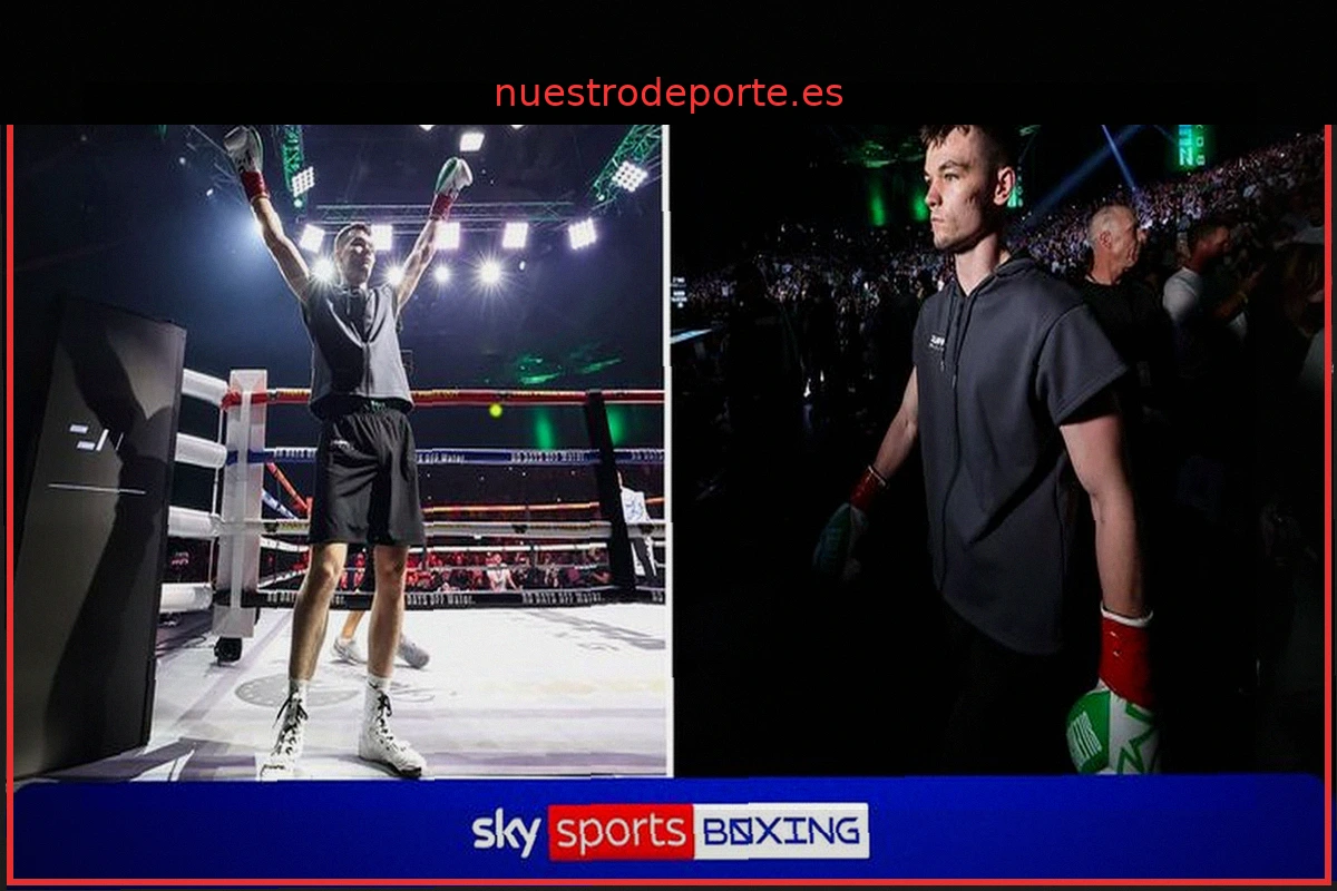 Aaron McKenna se corona campeón mundial de peso mediano en una victoria soñada en casa
