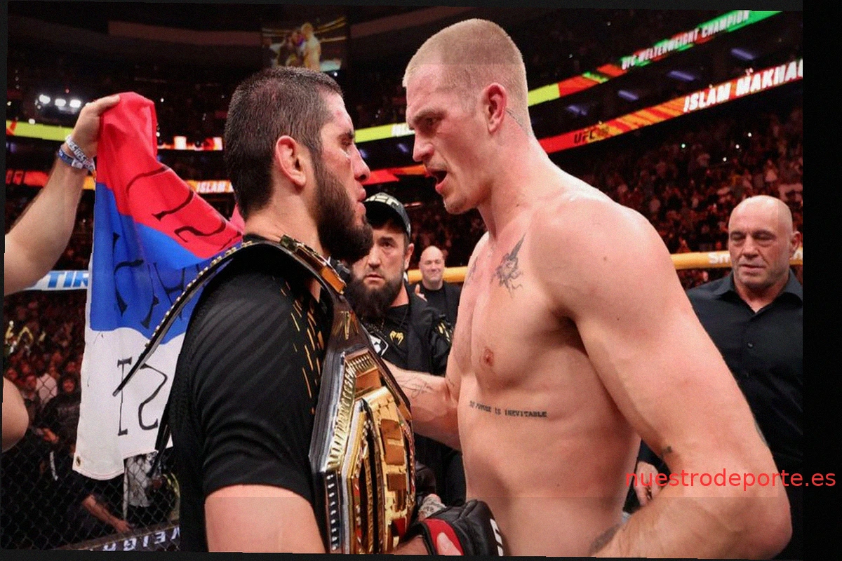 Islam Makhachev critica a Ian Machado Garry por exceso de gestos de respeto en UFC 330: “Esto no es un juego”